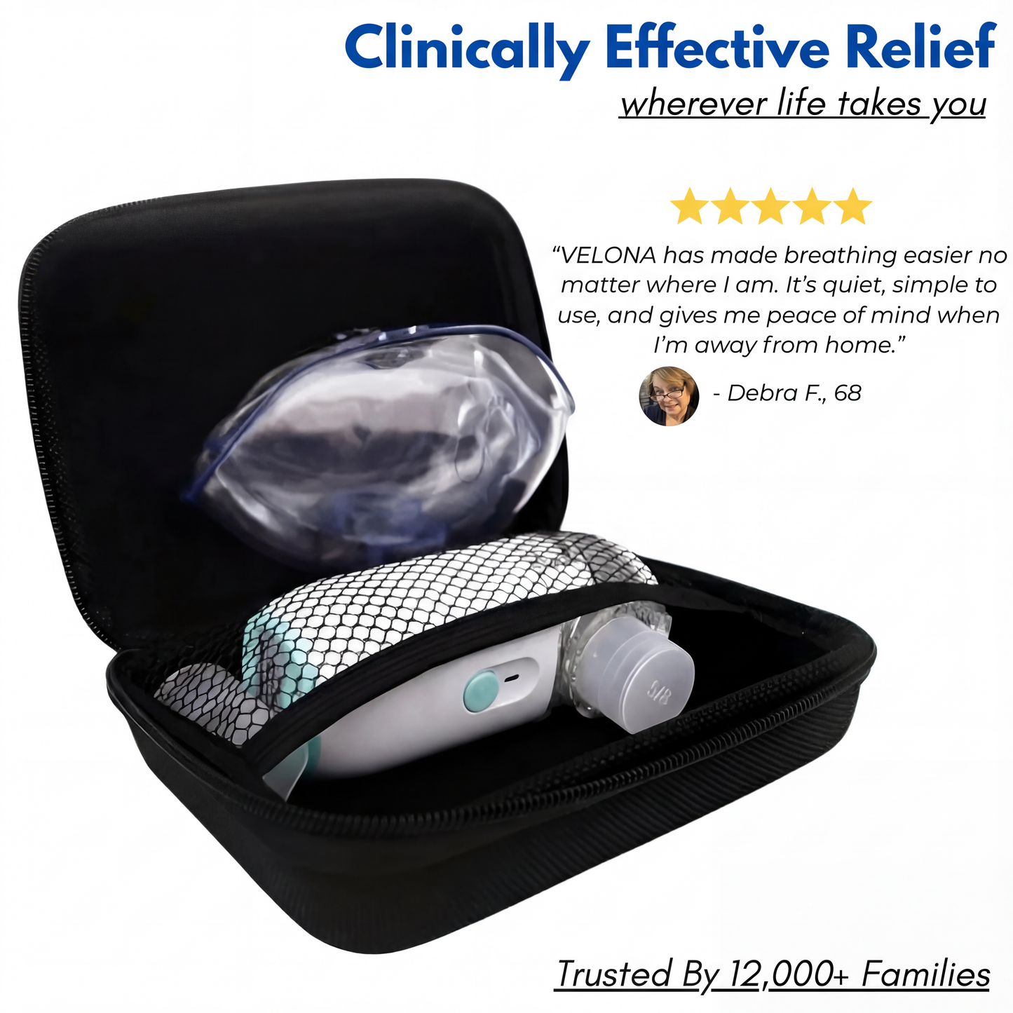 Portable Nebulizer - For Instant Breathing Relief