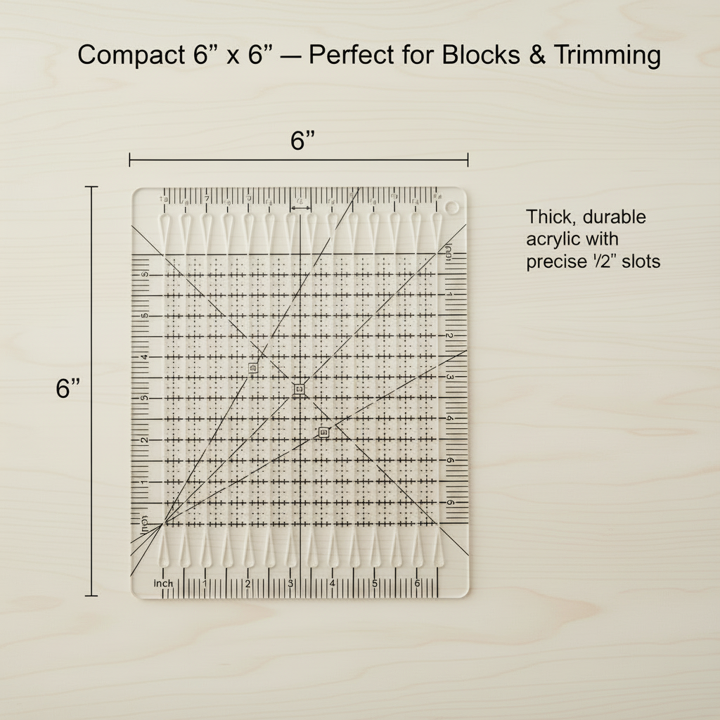 SlotMaster™ Quilt Cutting Ruler