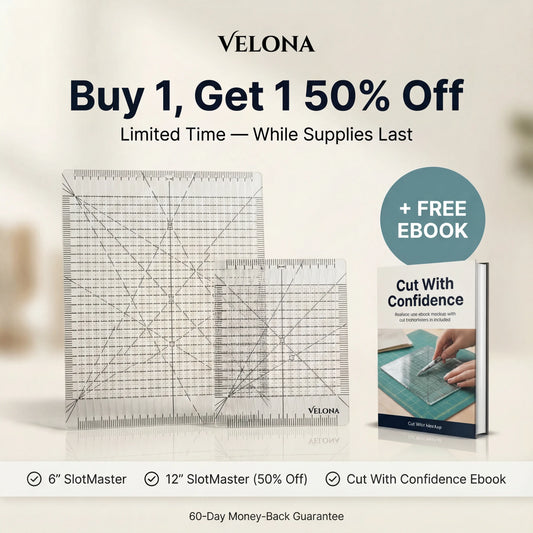 Protect Your Precious Fabric, Matching Points, and Quilting Confidence with SlotMaster™