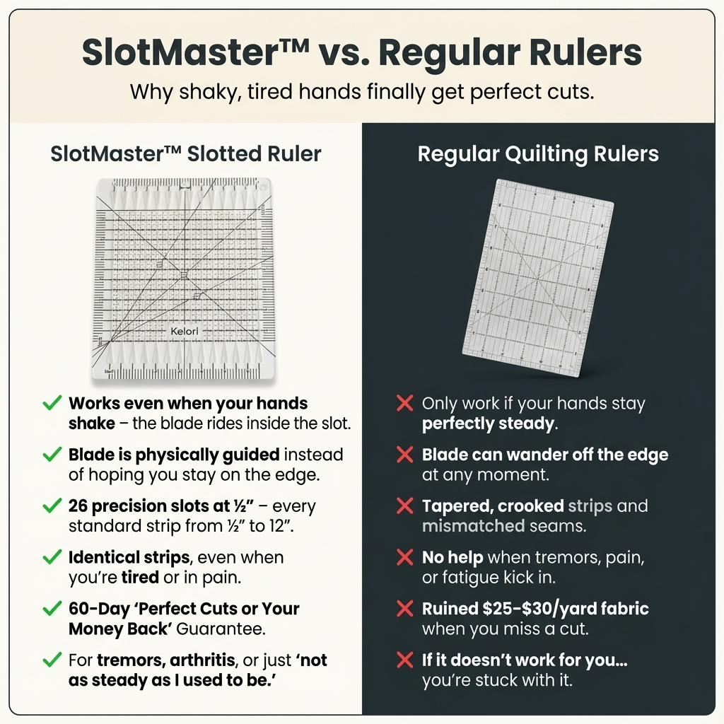 SlotMaster™ Quilt Cutting Ruler