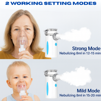 Portable Nebulizer - For Instant Breathing Relief