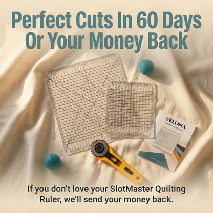 Protect Your Precious Fabric, Matching Points, and Quilting Confidence with SlotMaster™