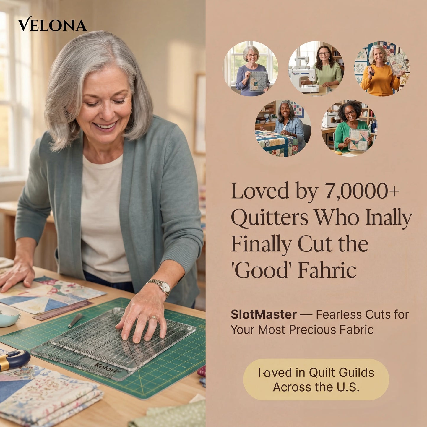 SlotMaster™ Quilt Cutting Ruler